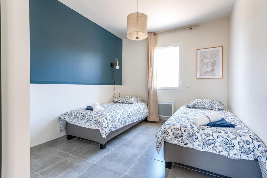 ☆ Blue Provencal Appartement ☆ Morieres-les-Avignon Exterior foto